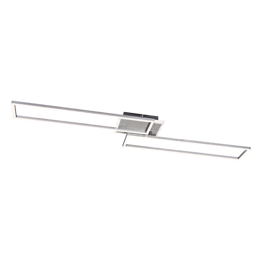 Rabalux - LED dimmbares Deckenleuchte LED/40W/230V 2700-6500K Wi-Fi Tuya mattchrom + Fernbedienung 25x110 cm