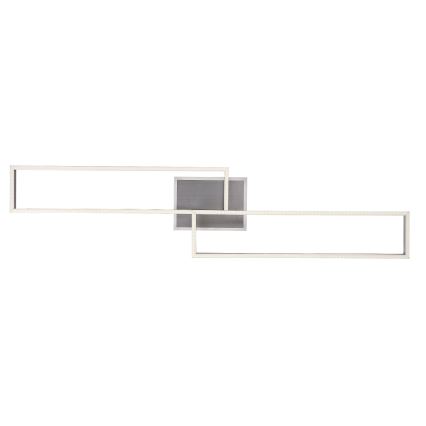 Rabalux - LED dimmbares Deckenleuchte LED/40W/230V 2700-6500K Wi-Fi Tuya mattchrom + Fernbedienung 25x110 cm