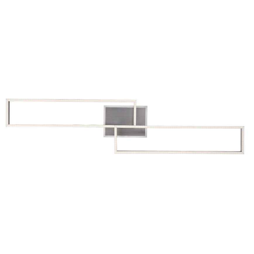 Rabalux - LED dimmbares Deckenleuchte LED/40W/230V 2700-6500K Wi-Fi Tuya mattchrom + Fernbedienung 25x110 cm