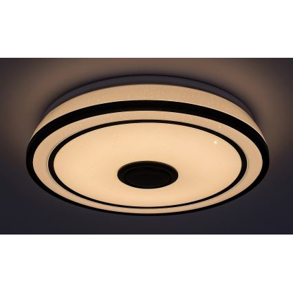 Rabalux - LED RGB dimmbares Deckenleuchte mit Lautsprecher LED/24W/230V 3000-6500K + Fernbedienung