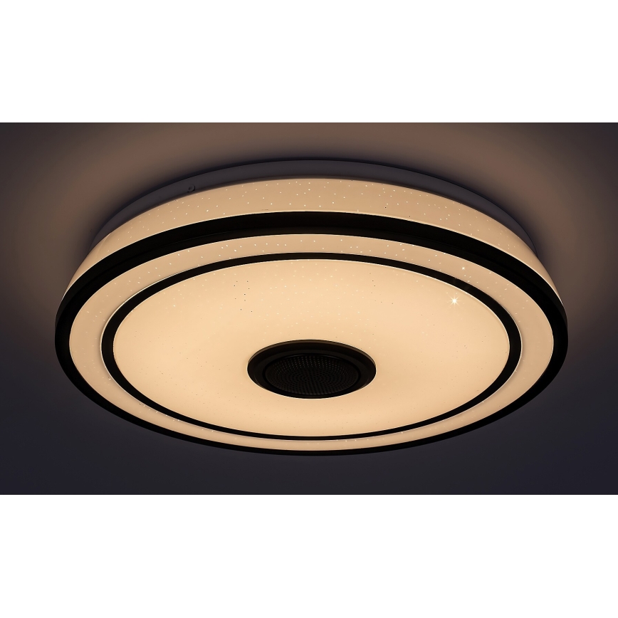 Rabalux - LED RGB dimmbares Deckenleuchte mit Lautsprecher LED/24W/230V 3000-6500K + Fernbedienung