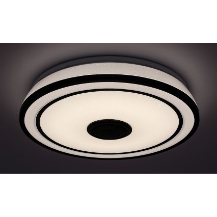 Rabalux - LED RGB dimmbares Deckenleuchte mit Lautsprecher LED/24W/230V 3000-6500K + Fernbedienung