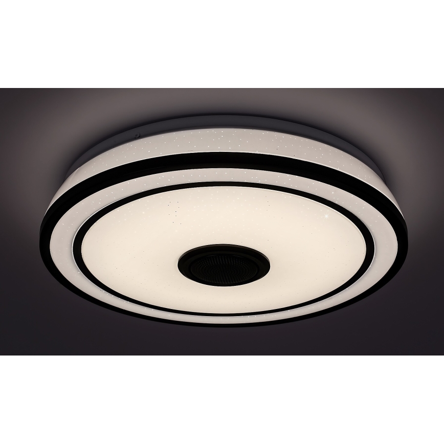 Rabalux - LED RGB dimmbares Deckenleuchte mit Lautsprecher LED/24W/230V 3000-6500K + Fernbedienung