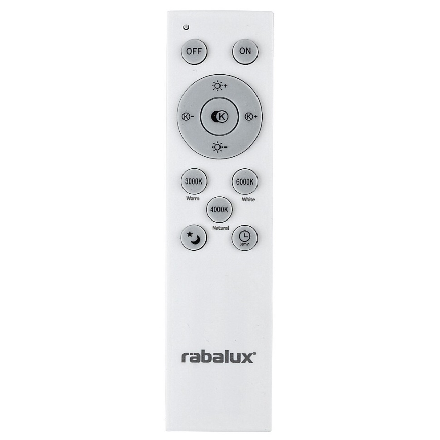 Rabalux - LED dimmbares Deckenleuchte LED/60W/230V 3000-6000K + Fernbedienung