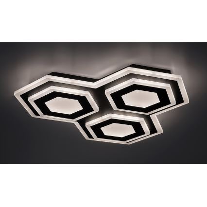 Rabalux - Dimmbare LED-Deckenleuchte LED/72W/230V 3000/6000K 41,5x41,5 cm + Fernbedienung