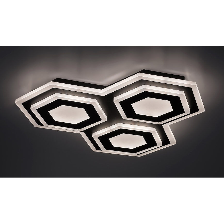 Rabalux - Dimmbare LED-Deckenleuchte LED/72W/230V 3000/6000K 41,5x41,5 cm + Fernbedienung