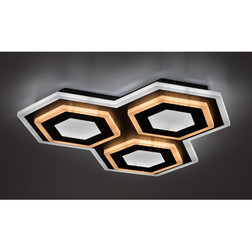 Rabalux - Dimmbare LED-Deckenleuchte LED/72W/230V 3000/6000K 41,5x41,5 cm + Fernbedienung