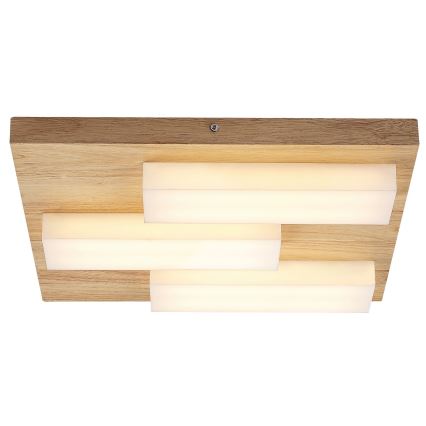 Rabalux - LED-Deckenleuchte LED/30W/230V 3000K Eiche 40x40 cm