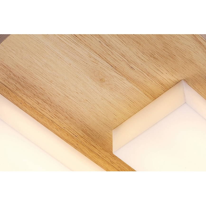 Rabalux - LED-Deckenleuchte LED/30W/230V 3000K Eiche 40x40 cm
