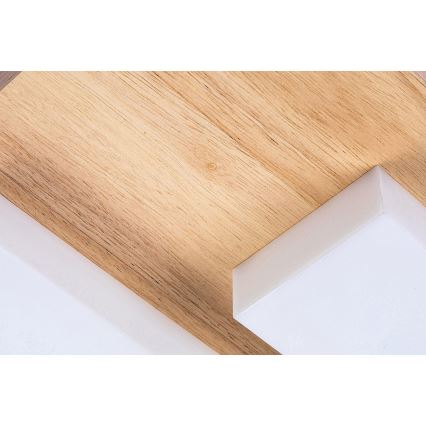 Rabalux - LED-Deckenleuchte LED/30W/230V 3000K Eiche 40x40 cm