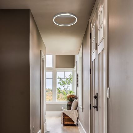 Rabalux - LED-Deckenleuchte LED/20W/230V mattchrom Ø 40 cm