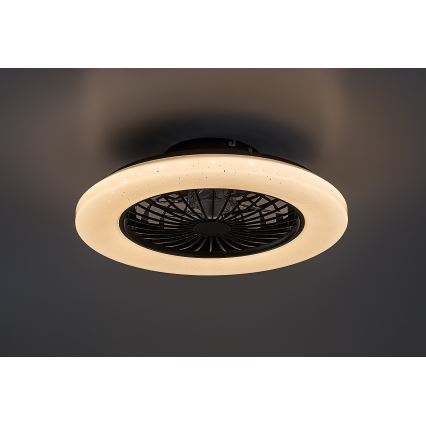 Rabalux - LED dimmbares Deckenleuchte mit Ventilator LED/48W/230V 3000-6500K + Fernbedienung