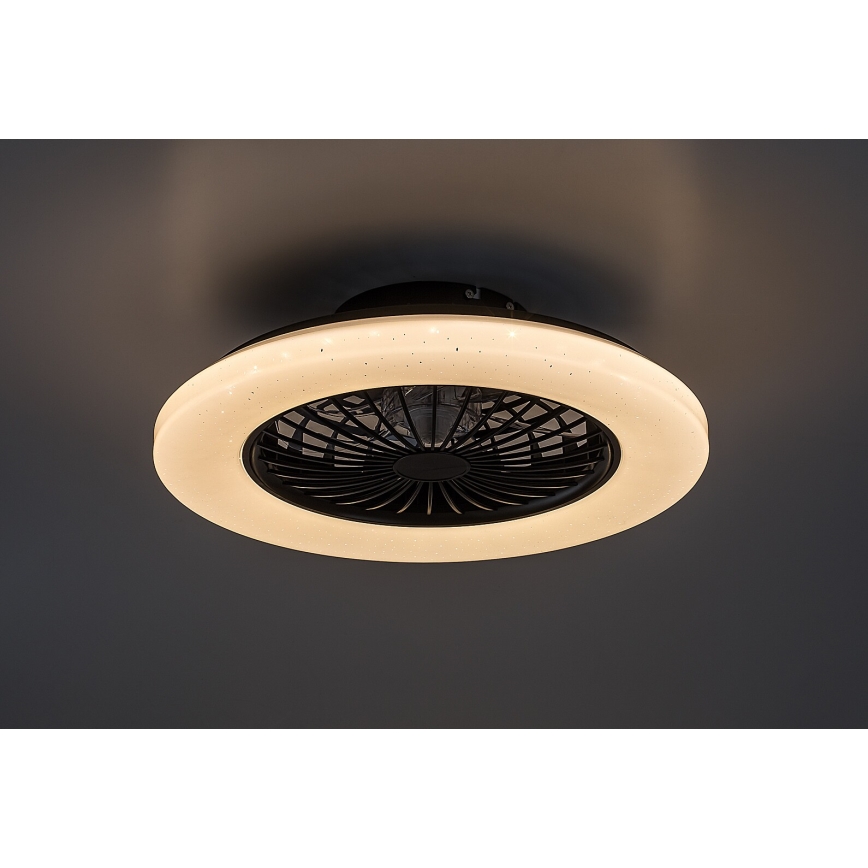 Rabalux - LED dimmbares Deckenleuchte mit Ventilator LED/48W/230V 3000-6500K + Fernbedienung