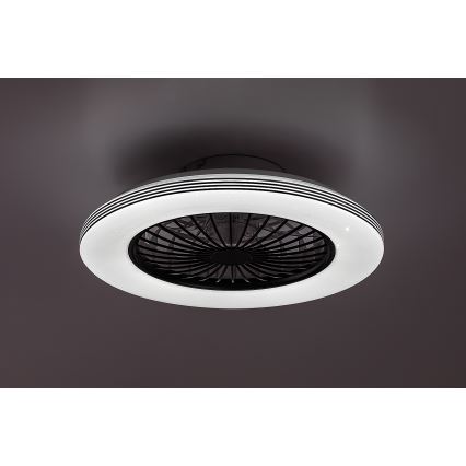 Rabalux - Dimmbare LED-Deckenleuchte mit Ventilator LED/48W/230V 3000-6500K + Fernbedienung
