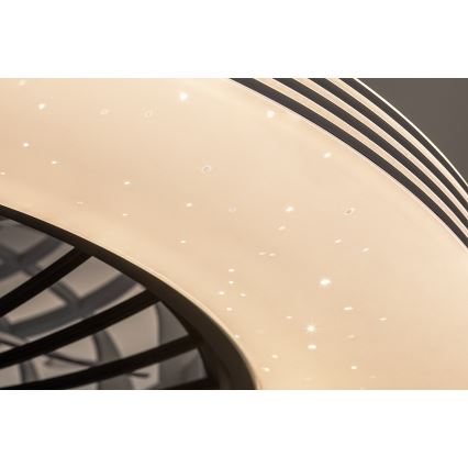 Rabalux - Dimmbare LED-Deckenleuchte mit Ventilator LED/48W/230V 3000-6500K + Fernbedienung