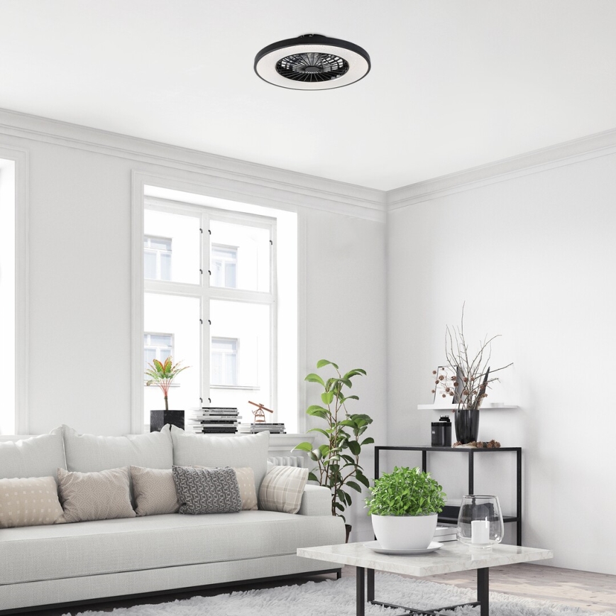 Rabalux - LED dimmbare Deckenleuchte mit Ventilator LED/72W/230V 3000-6500K + Fernbedienung