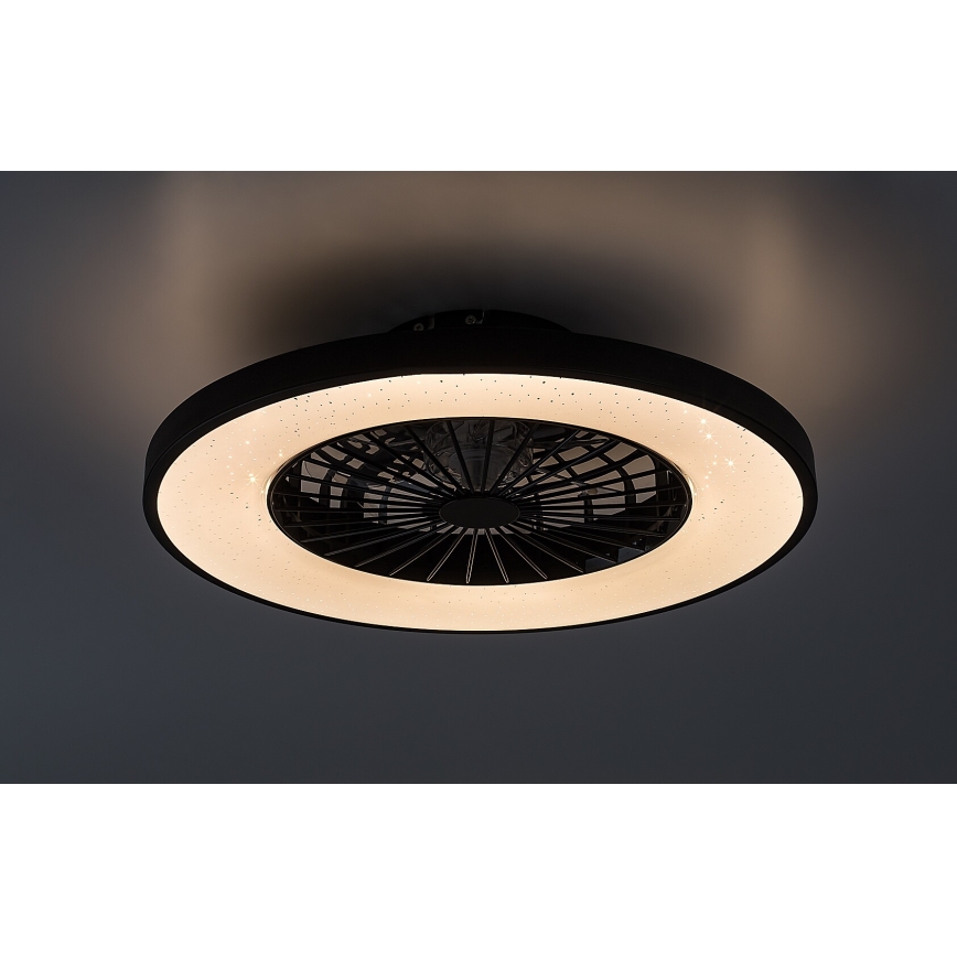 Rabalux - LED dimmbare Deckenleuchte mit Ventilator LED/72W/230V 3000-6500K + Fernbedienung