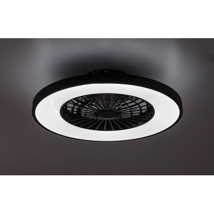 Rabalux - LED dimmbare Deckenleuchte mit Ventilator LED/72W/230V 3000-6500K + Fernbedienung
