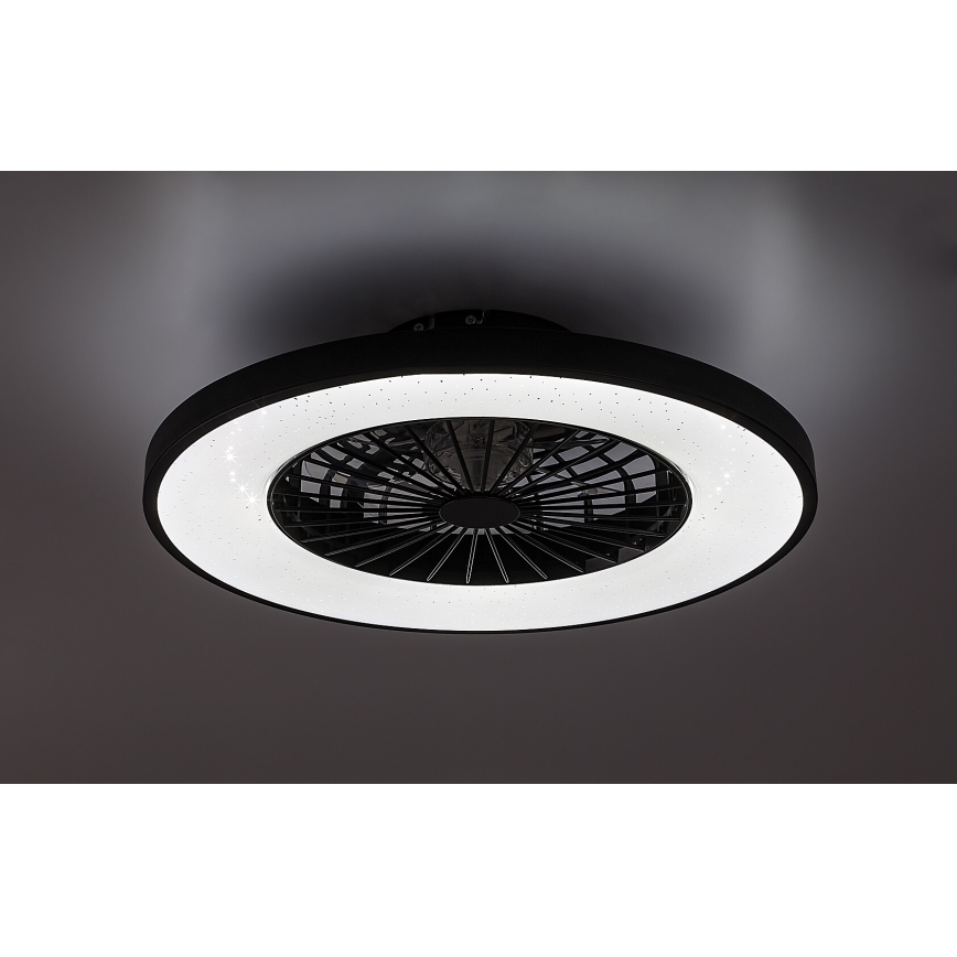 Rabalux - LED dimmbare Deckenleuchte mit Ventilator LED/72W/230V 3000-6500K + Fernbedienung