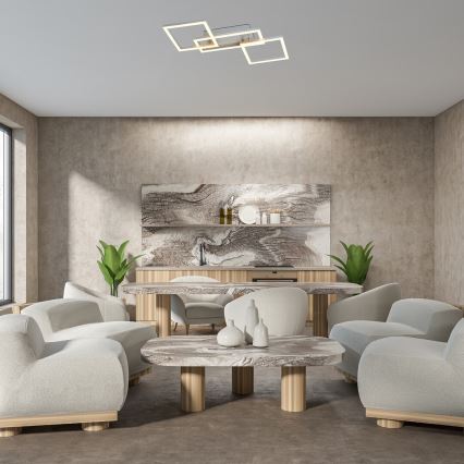Rabalux - LED dimmbares Deckenleuchte LED/40W/230V 3000-6500K 45x55 cm + Fernbedienung