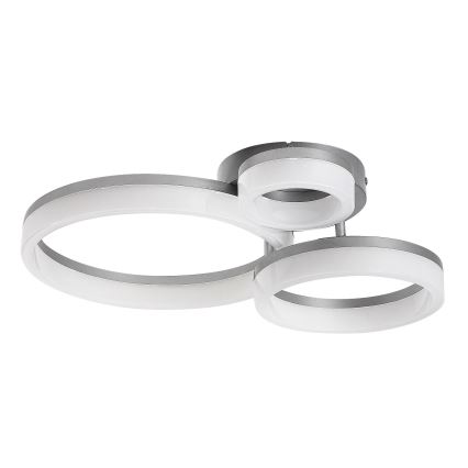 Rabalux - LED-Deckenleuchte LED/24W/230V 3000/4000/6500K 38x51 cm mattierter Chrom