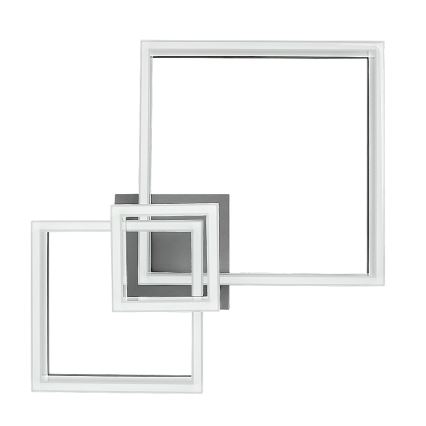 Rabalux - LED-Deckenleuchte LED/22W/230V 3000/4000/6500K matt Chrom 47x47 cm