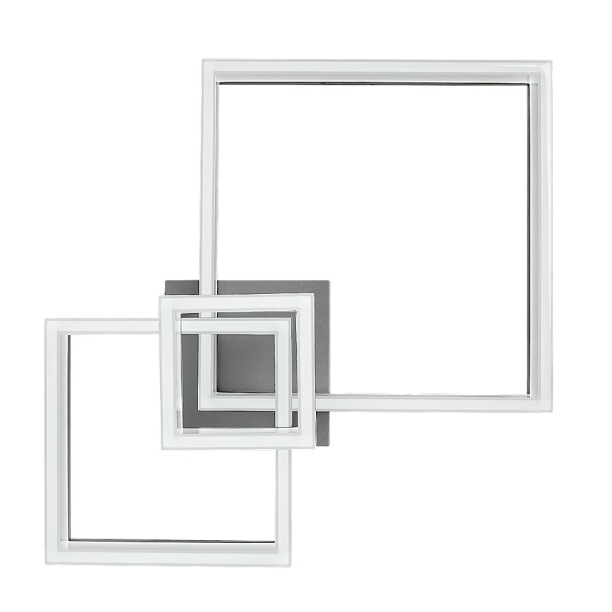 Rabalux - LED-Deckenleuchte LED/22W/230V 3000/4000/6500K matt Chrom 47x47 cm
