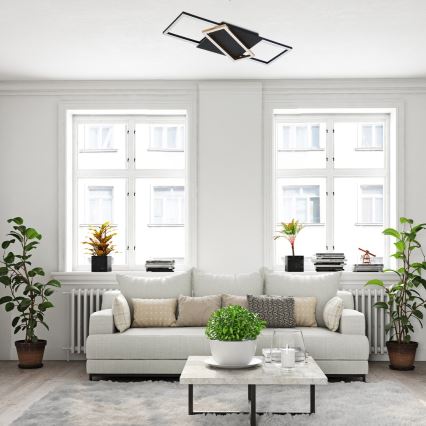 Rabalux - LED-dimmbare Deckenleuchte LED/40W/230V 3000-6500K 29x66 cm + Fernbedienung