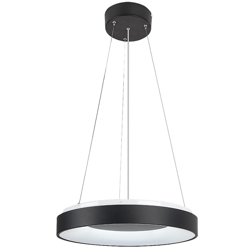 Rabalux - LED dimmbare Hängeleuchte an Kabel LED/38W/230V 3000-6500K Schwarz + Fernbedienung