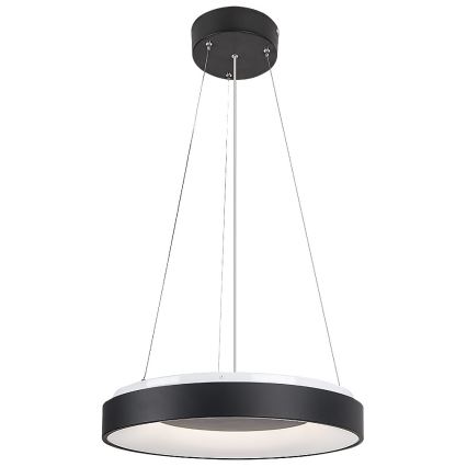 Rabalux - LED dimmbare Hängeleuchte an Kabel LED/38W/230V 3000-6500K Schwarz + Fernbedienung
