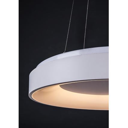 Rabalux - LED dimmbare Hängeleuchte an Kabel LED/38W/230V 3000-6500K Weiß + Fernbedienung