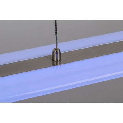 Rabalux - LED RGB dimmbare Hängeleuchte an Seil LED/24W/230V Wi-Fi Tuya + Fernbedienung