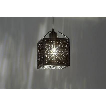 Rabalux - Hängeleuchte an Schnur 1xE27/40W/230V schwarz