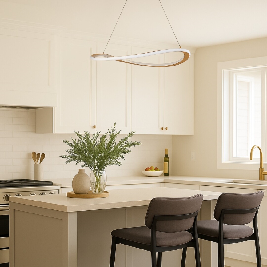 Rabalux - LED-Hängeleuchte mit Seilaufhängung LED/40W/230V 3000K