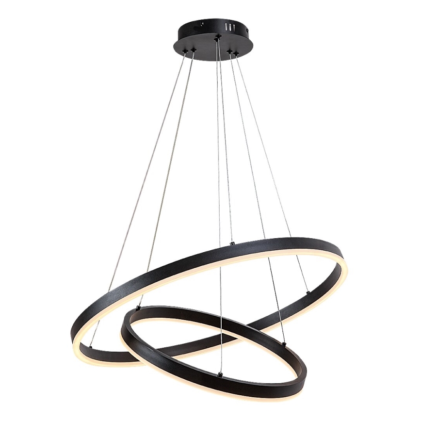 Rabalux - dimmbare LED-Pendelleuchte mit Seilabhängung LED/80W/230V 3000-6500K + Fernbedienung
