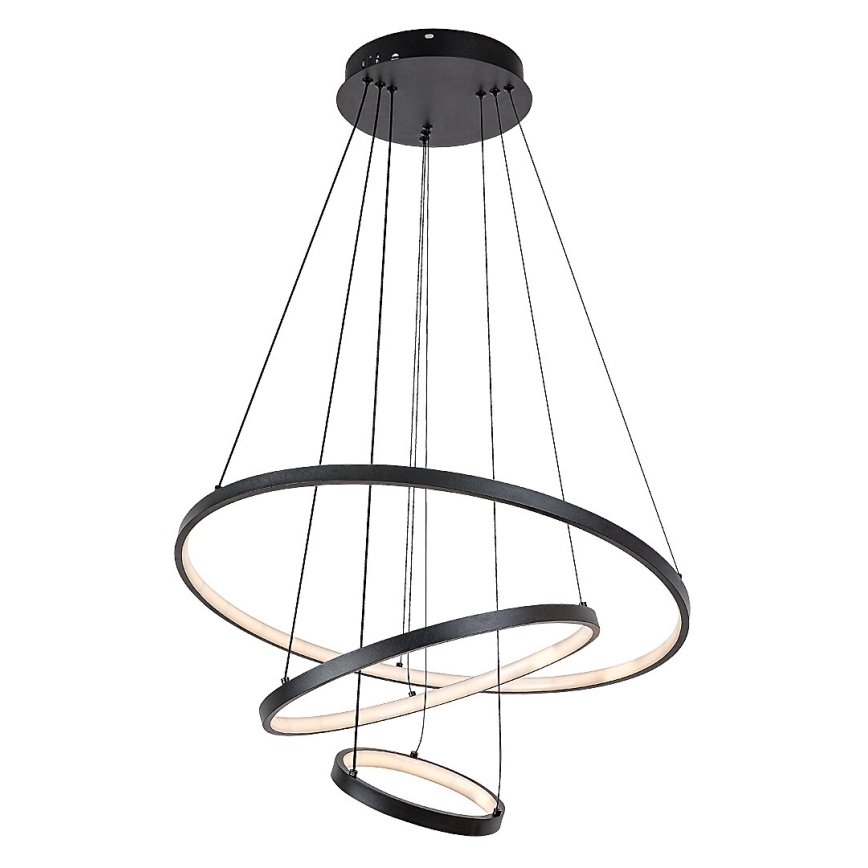 Rabalux - Dimmbare LED-Hängeleuchte an Stahlseil LED/90W/230V 3000-6500K + Fernbedienung