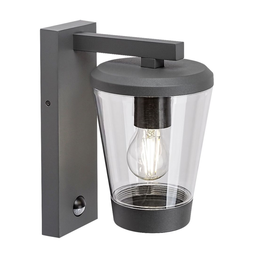 Rabalux - Outdoor-Wandleuchte mit Bewegungssensor 1xE27/40W/230V IP44