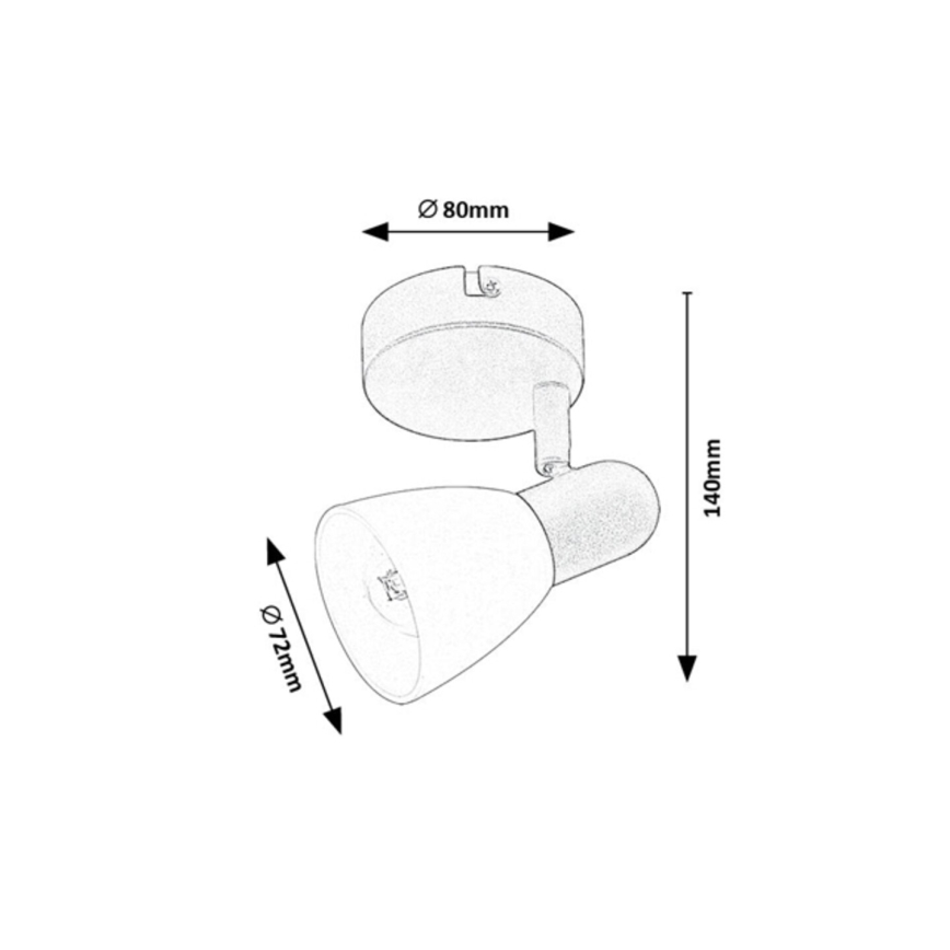Rabalux - Spotleuchte 1xE14/40W/230V