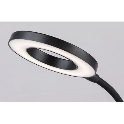 Rabalux - LED dimmbare Touch-Tischlampe mit kabelloser Ladefunktion LED/5W/5V 2700-6000K schwarz