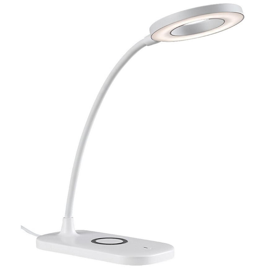Rabalux - LED dimmbare Touch-Tischlampe mit kabelloser Ladefunktion LED/5W/5V 2700-6000K Weiß