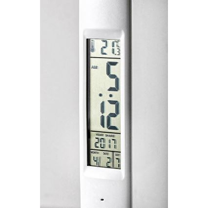 Rabalux - Dimmbare LED-Tischleuchte mit Display LED/5W/5V 2600mAh 3000-6000K