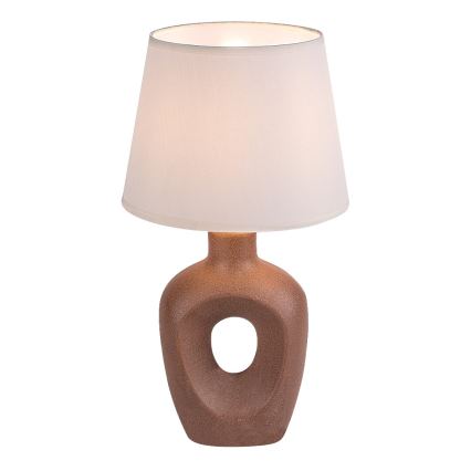 Rabalux - Tischlampe 1xE14/25W/230V braun/cremefarben