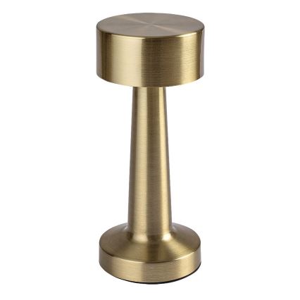 Rabalux - Aufladbare LED-Tischleuchte mit Touch-Steuerung LED/2,7W/5V 1200mAh 3000/4000/6000K golden