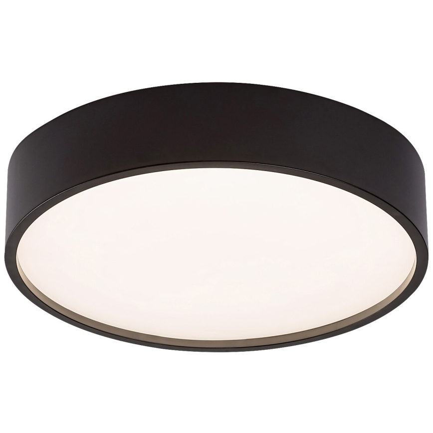Rabalux - LED Deckenleuchte LED/18W/230V IP44 4000K Ø 28 cm Schwarz
