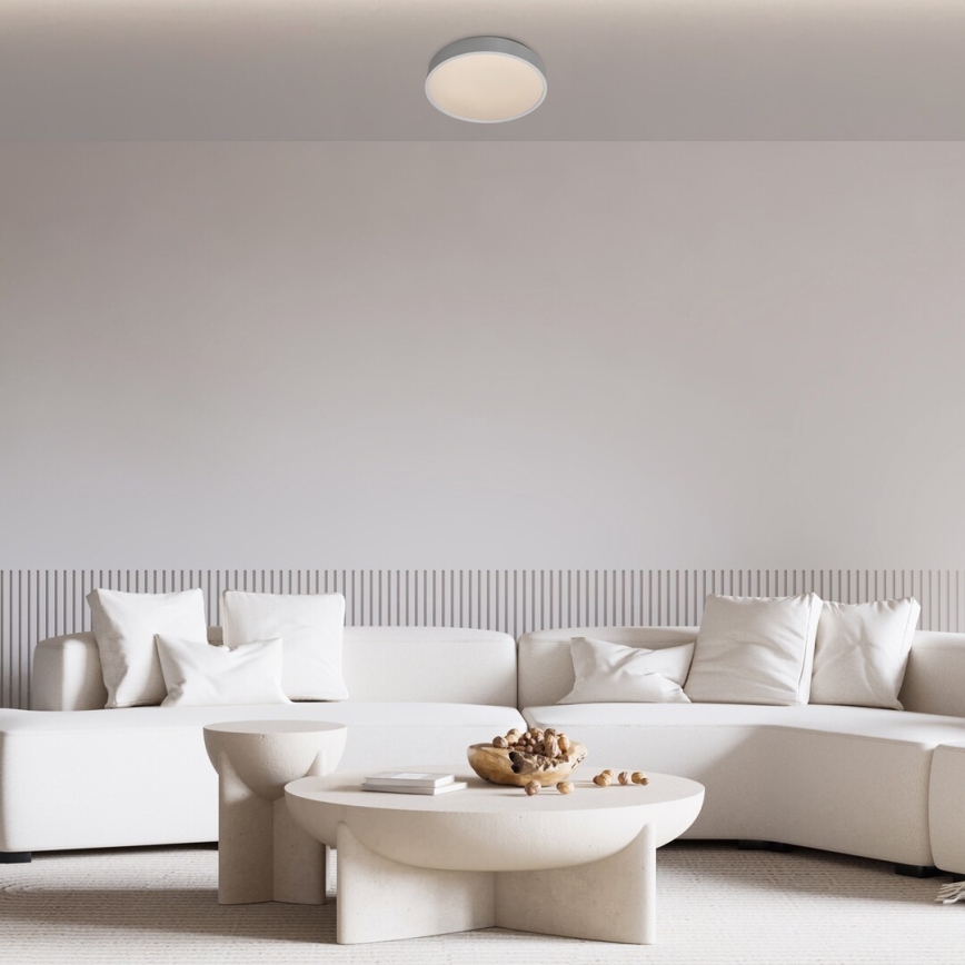 Rabalux - LED Deckenleuchte LED/18W/230V IP44 4000K Silber Ø 28 cm