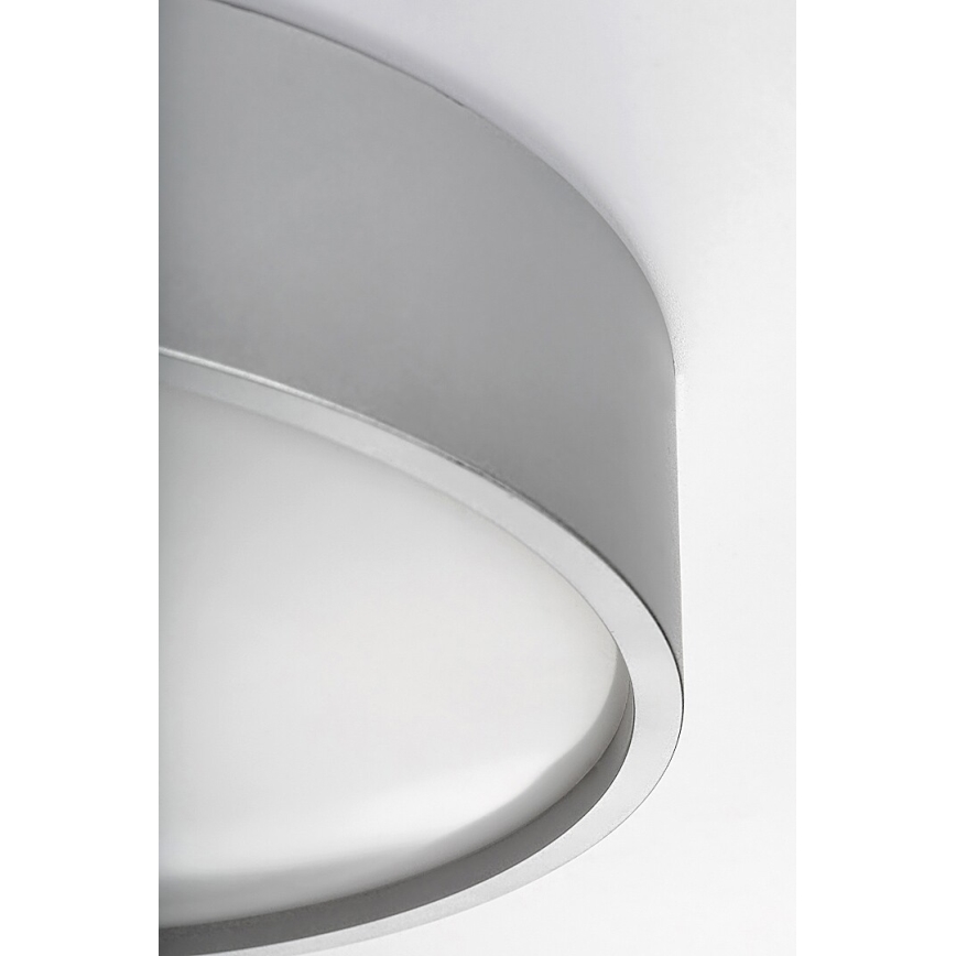 Rabalux - LED Deckenleuchte LED/18W/230V IP44 4000K Silber Ø 28 cm