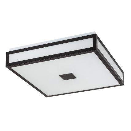 Rabalux - LED Badezimmer-Deckenleuchte LED/18W/230V IP44 schwarz 30x30 cm