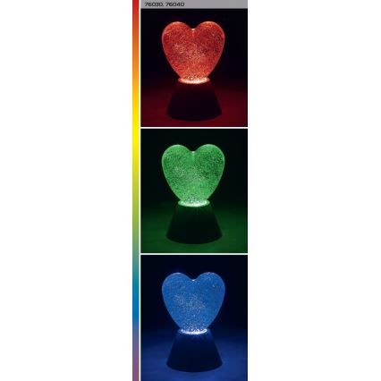 Rabalux - LED-RGB-Dekorationslampe LED/0,8W/3xAAA