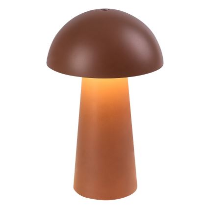 Rabalux - LED-Außenlampe, dimmbar, mit Touch-Bedienung, wiederaufladbar LED/1,5W/5V IP44 1200 mAh USB braun