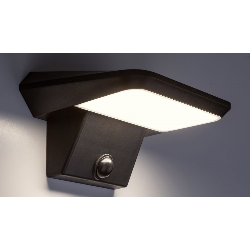 Rabalux - LED-Solarleuchte mit Sensor LED/10W/3,7V IP44 1200 mAh